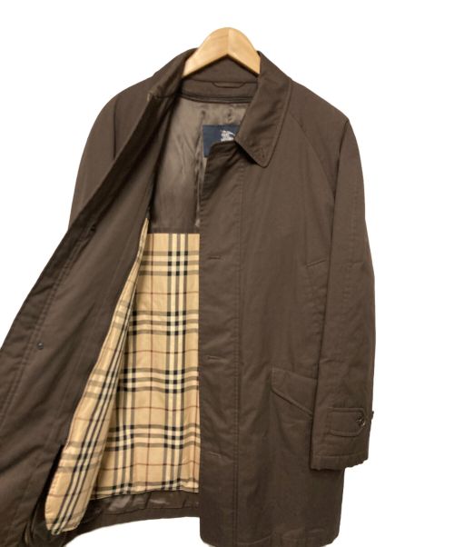 BURBERRY LONDON（バーバリーロンドン）BURBERRY LONDON (バーバリーロンドン) ライナー付ステンカラーコート ブラウン サイズ:Mの古着・服飾アイテム