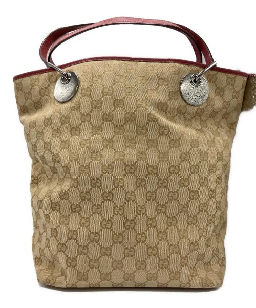 GUCCI（グッチ）GUCCI (グッチ) トートバッグ オリーブの古着・服飾アイテム