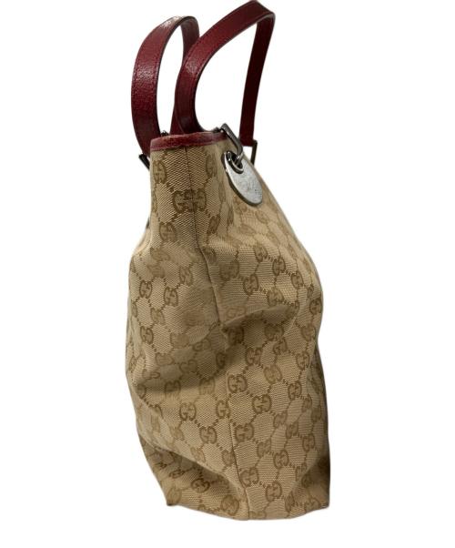 GUCCI（グッチ）GUCCI (グッチ) トートバッグ オリーブの古着・服飾アイテム