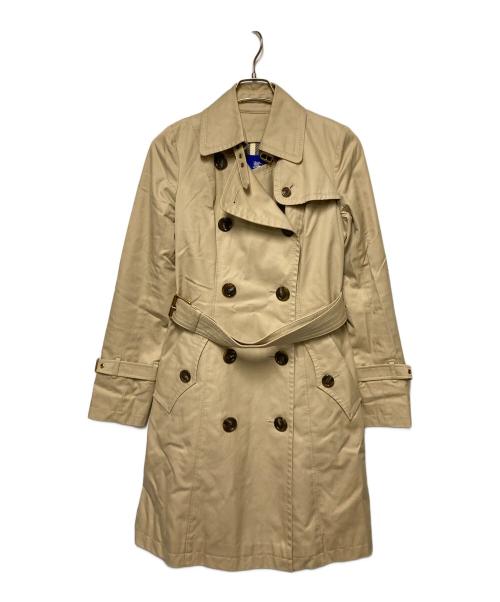 BURBERRY BLUE LABEL（バーバリーロンドンブルーレーベル）BURBERRY BLUE LABEL (バーバリーロンドンブルーレーベル) チェックライナー付トレンチコート ベージュ サイズ:40の古着・服飾アイテム