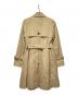 BURBERRY BLUE LABEL (バーバリーロンドンブルーレーベル) チェックライナー付トレンチコート ベージュ サイズ:40：14000円