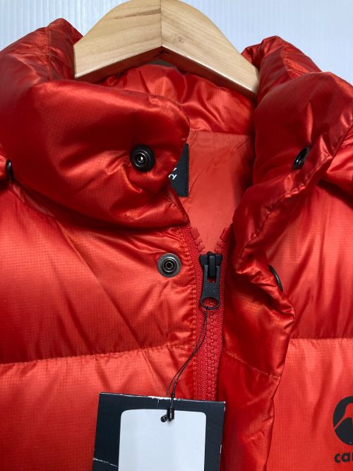 Canterbury（カンタベリー）Canterbury (カンタベリー) PERTEX QUANTUM ダウンジャケット レッド サイズ:L 未使用品の古着・服飾アイテム