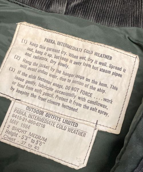 カナダ軍（カナダグン）カナダ軍 (カナダグン) 80's デッキジャケット / ミリタリージャケット カーキ サイズ:SHORT MEDIUMの古着・服飾アイテム