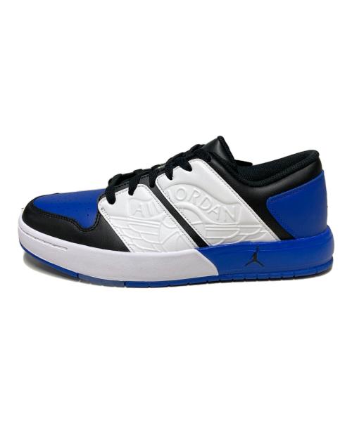 NIKE（ナイキ）NIKE (ナイキ) AIR JORDAN NU RETRO 1 LOW / ローカットスニーカー ホワイト×ブルー サイズ:US8.5の古着・服飾アイテム