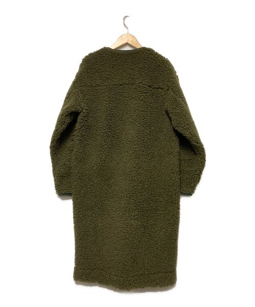 THE NORTHFACE PURPLELABEL（ザ・ノースフェイス パープルレーベル）THE NORTHFACE PURPLELABEL (ザ・ノースフェイス パープルレーベル) Wool Boa Fleece Field Long Coat カーキ サイズ:WSの古着・服飾アイテム