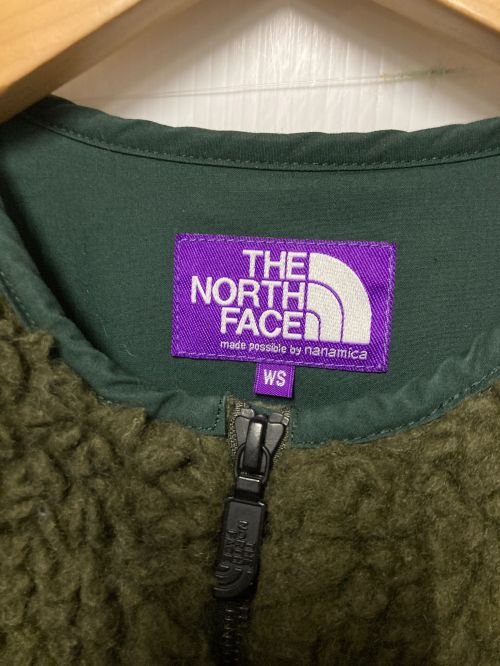 THE NORTHFACE PURPLELABEL（ザ・ノースフェイス パープルレーベル）THE NORTHFACE PURPLELABEL (ザ・ノースフェイス パープルレーベル) Wool Boa Fleece Field Long Coat カーキ サイズ:WSの古着・服飾アイテム