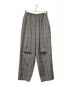 CLASS（クラス）の古着「チェックイージーパンツ」｜グレー