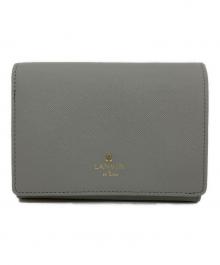LANVIN en Bleu（ランバンオンブルー）の古着「2つ折り財布」｜グレー
