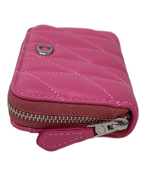 COACH（コーチ）COACH (コーチ) スモール ジップ アラウンド カード ケース ピンクの古着・服飾アイテム