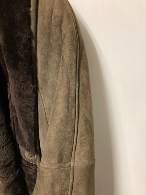 古着（フルギ）古着 (フルギ) ムートンジャケット ブラウン サイズ:40の古着・服飾アイテム