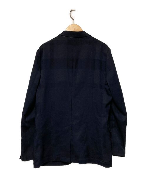 BLACK LABEL CRESTBRIDGE（ブラックレーベル クレストブリッジ）BLACK LABEL CRESTBRIDGE (ブラックレーベル クレストブリッジ) チェック2Bセットアップスーツ ネイビー サイズ:ジャケット:M パンツ:Sの古着・服飾アイテム