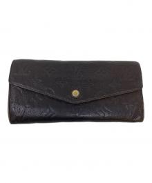 LOUIS VUITTON（ルイ ヴィトン）の古着「長財布」｜ブラウン