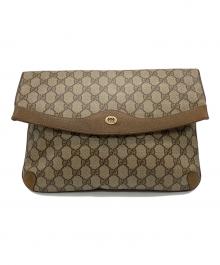 GUCCI（グッチ）の古着「クラッチバッグ」｜ブラウン