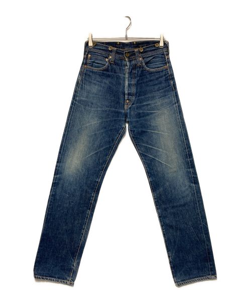 EVISU（エヴィス）EVISU (エビス) シンチバックデニムパンツ インディゴ サイズ:W31 L35の古着・服飾アイテム