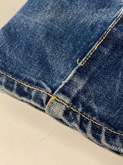 EVISU（エヴィス）EVISU (エビス) シンチバックデニムパンツ インディゴ サイズ:W31 L35の古着・服飾アイテム