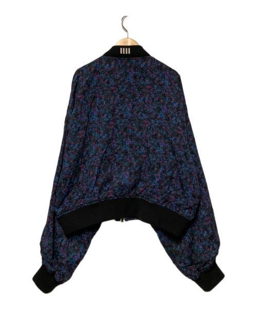 SHAREEF（シャリーフ）SHAREEF (シャリーフ) COLOR CAMOUFLAGE RIB BLOUSON / カモフラリブブルゾン ブルー サイズ:2の古着・服飾アイテム