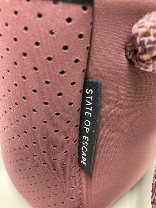 STATE OF ESCAPE（ステイトオブエスケープ）STATE OF ESCAPE (ステイトオブエスケープ) Sojourn MINI / ショルダーバッグ ピンクベージュの古着・服飾アイテム