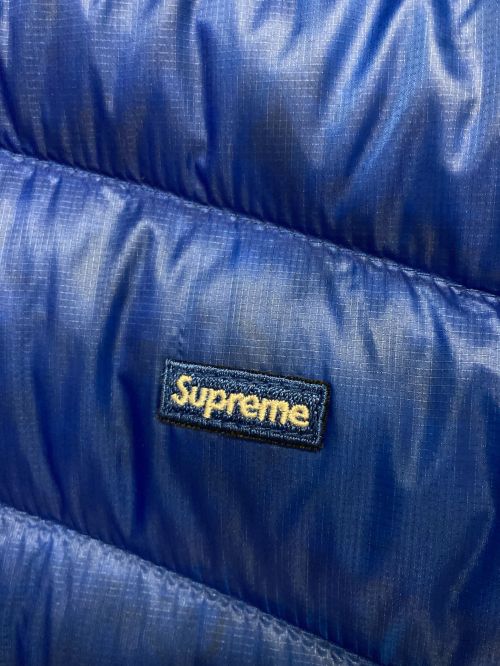SUPREME（シュプリーム）SUPREME (シュプリーム) 24SS Micro Down Jacket / スモールボックスロゴダウンジャケット ブルー サイズ:XLの古着・服飾アイテム
