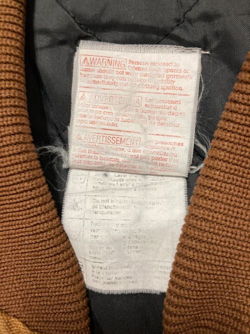 CarHartt（カーハート）CarHartt (カーハート) ダックベスト ベージュ サイズ:実寸参照の古着・服飾アイテム