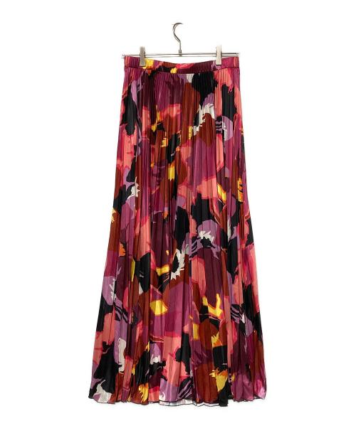 MAX&Co.（マックスアンドコー）MAX&Co. (マックスアンドコー) プリーツジャージーマキシスカート マルチカラー サイズ:L 未使用品の古着・服飾アイテム