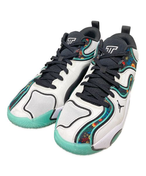 NIKE（ナイキ）NIKE (ナイキ) JORDAN TATUM 3 PF / ローカットスニーカー ホワイト×グリーン サイズ:US11の古着・服飾アイテム