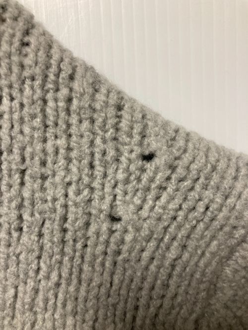 LIten（リテン）LIten (リテン) Bisous knit /モックネックニット グレー サイズ:Fの古着・服飾アイテム