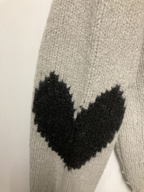 LIten（リテン）LIten (リテン) Bisous knit /モックネックニット グレー サイズ:Fの古着・服飾アイテム