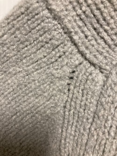 LIten（リテン）LIten (リテン) Bisous knit /モックネックニット グレー サイズ:Fの古着・服飾アイテム