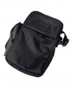 Manhattan Portage BLACK LABELマンハッタンポーテージ ブラックレーベル）の古着「ナイロンショルダーポーチ」｜ブラック