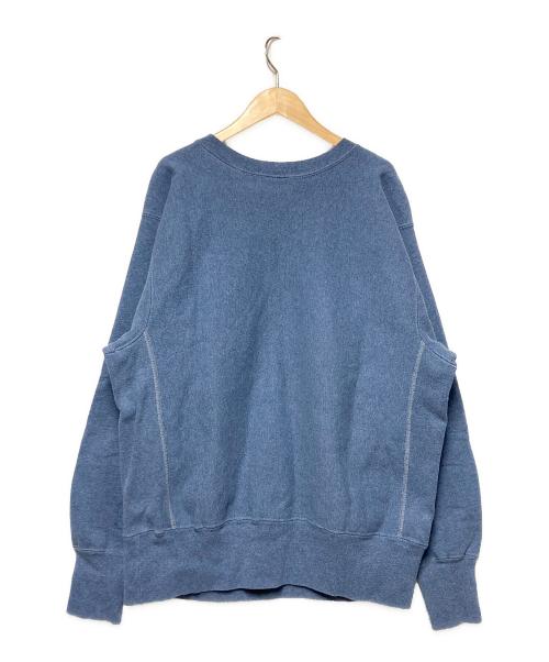 Champion REVERSE WEAVE（チャンピオン リバース ウィーブ）Champion REVERSE WEAVE (チャンピオン リバース ウィーブ) 90s リバースウィーブクルーネックスウェット スカイブルー サイズ:Lの古着・服飾アイテム