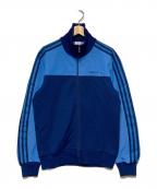 adidasアディダス）の古着「80s トラックジャケット / ジャージ」｜ブルー