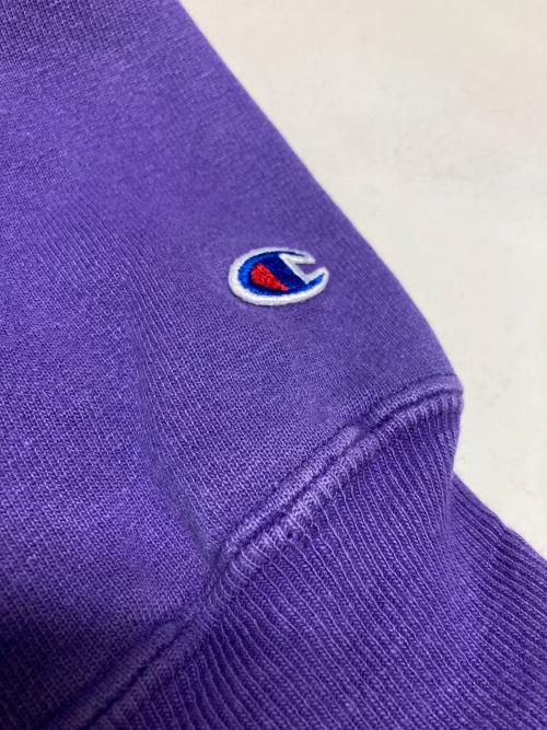 Champion REVERSE WEAVE（チャンピオン リバース ウィーブ）Champion REVERSE WEAVE (チャンピオン リバース ウィーブ) 90s リバースウィーブクルーネックスウェット パープル サイズ:Lの古着・服飾アイテム