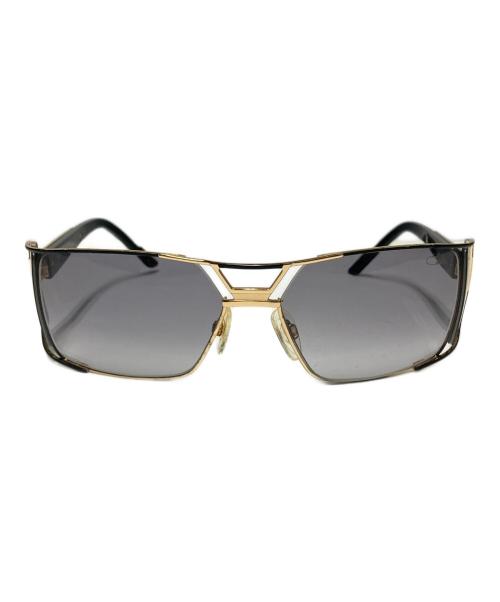 CAZAL（カザール）CAZAL (カザール) サングラス ブラック×ゴールドの古着・服飾アイテム