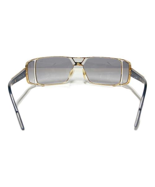 CAZAL（カザール）CAZAL (カザール) サングラス ブラック×ゴールドの古着・服飾アイテム