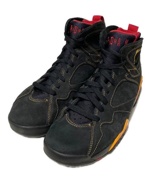 NIKE（ナイキ）NIKE (ナイキ) AIR JORDAN 7 RETRO / ハイカットスニーカー ブラック×イエロー サイズ:US8.5の古着・服飾アイテム
