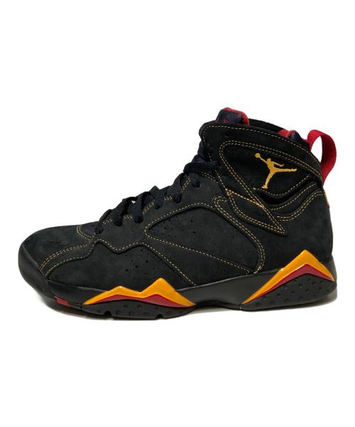 NIKE（ナイキ）NIKE (ナイキ) AIR JORDAN 7 RETRO / ハイカットスニーカー ブラック×イエロー サイズ:US8.5の古着・服飾アイテム