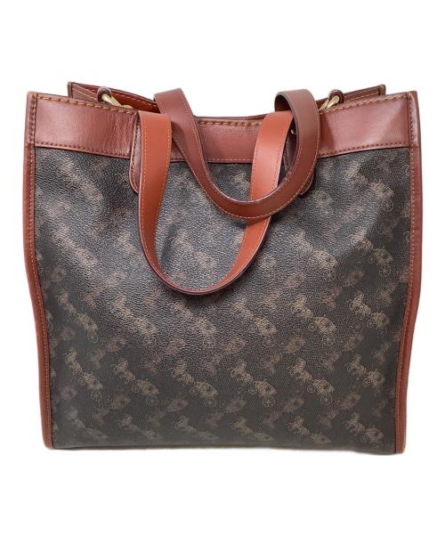 COACH（コーチ）COACH (コーチ) 2WAY フィールドトートバッグ ブラウンの古着・服飾アイテム