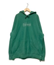 SUPREME×KAWS（シュプリーム×カウズ）の古着「21SS KAWS Chalk Logo Hooded Sweatshirt / カウズチョークロゴプルオーバーパーカー」｜グリーン