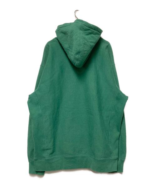 SUPREME（シュプリーム）SUPREME (シュプリーム) KAWS (カウズ) 21SS KAWS Chalk Logo Hooded Sweatshirt / カウズチョークロゴプルオーバーパーカー グリーン サイズ:Lの古着・服飾アイテム