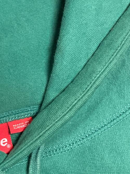 SUPREME（シュプリーム）SUPREME (シュプリーム) KAWS (カウズ) 21SS KAWS Chalk Logo Hooded Sweatshirt / カウズチョークロゴプルオーバーパーカー グリーン サイズ:Lの古着・服飾アイテム
