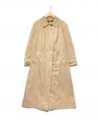 BURBERRYバーバリー）の古着「ステンカラーコート」｜ベージュ