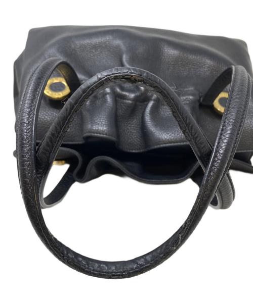 BVLGARI（ブルガリ）BVLGARI (ブルガリ) モネーテ　トートバッグ ブラックの古着・服飾アイテム