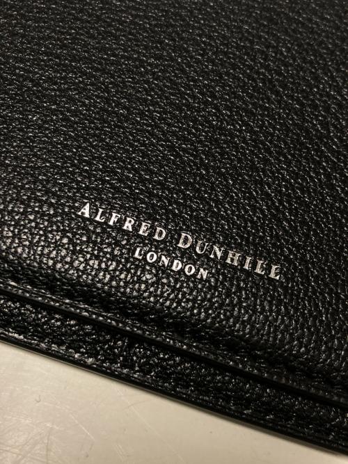 ALFRED DUNHILL（アルフレッド・ダンヒル）ALFRED DUNHILL (アルフレッド・ダンヒル) デューク レザー長財布 ブラックの古着・服飾アイテム