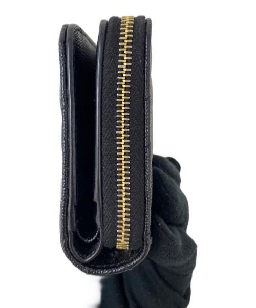 Saint Laurent Paris（サンローランパリ）Saint Laurent Paris (サンローランパリ) 2つ折り財布 ブラックの古着・服飾アイテム