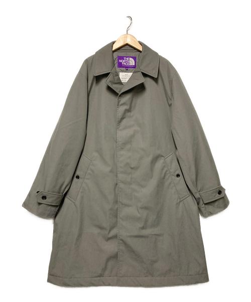 THE NORTHFACE PURPLELABEL（ザ・ノースフェイス パープルレーベル）THE NORTHFACE PURPLELABEL (ザ・ノースフェイス パープルレーベル) BEAMS (ビームス) 24AW 別注ステンカラーコート グレー サイズ:Mの古着・服飾アイテム