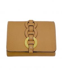 Chloe（クロエ）の古着「3つ折り財布」｜ピンク×ブラウン