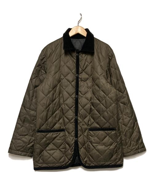 MACKINTOSH PHILOSOPHY（マッキントッシュ フィロソフィー）MACKINTOSH PHILOSOPHY (マッキントッシュ フィロソフィー) リバーシブルキルティングジャケット ブラック×ブラウン サイズ:38の古着・服飾アイテム