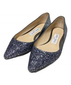 中古・古着通販】JIMMY CHOO (ジミーチュウ) グリッターパンプス