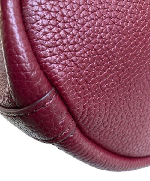 MARC JACOBS（マークジェイコブズ）MARC JACOBS (マークジェイコブズ) ショルダーバッグ ボルドーの古着・服飾アイテム