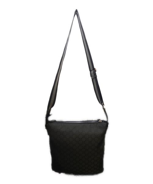 GUCCI（グッチ）GUCCI (グッチ) ショルダーバッグ ブラックの古着・服飾アイテム
